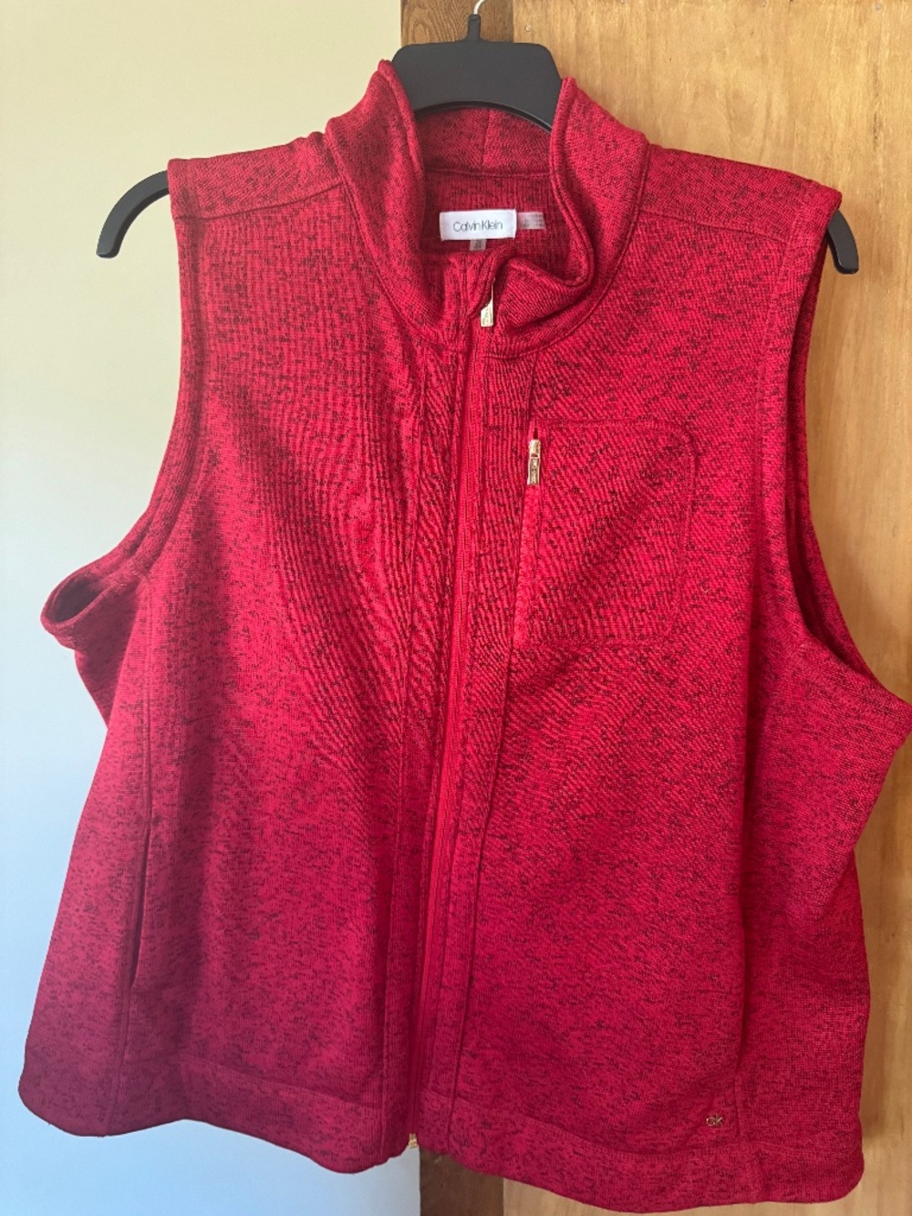Calvin Klein Red Sweater Vest
